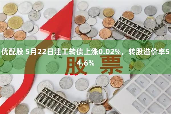 优配股 5月22日建工转债上涨0.02%，转股溢价率54.6%