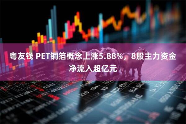 粤友钱 PET铜箔概念上涨5.88%，8股主力资金净流入超亿元