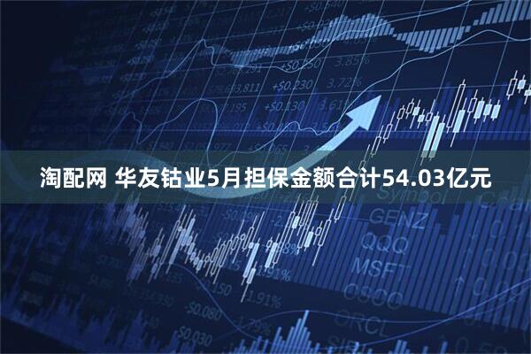 淘配网 华友钴业5月担保金额合计54.03亿元